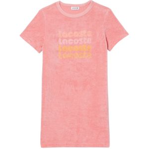 Lacoste - Jurk - Meisjes - Ronde Hals - Korte Mouwen