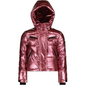 SuperRebel - Spicy Metallic - Ski-jack - Zilver - Met Capuchon