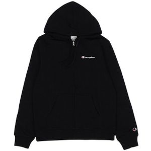 Champion - 220260 - Hoodie - Zwart - Fleece Voering - Met Lange Mouwen