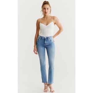 Cup of Joe Hannah dames regular-fit jeans light blue