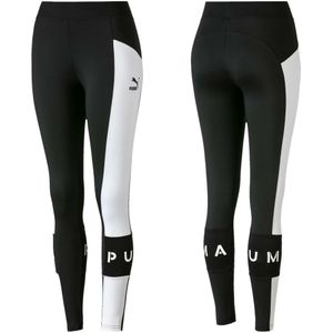 Puma - XTG - Legging - Zwart Wit - Stretch Waist Bottoms
