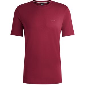 BOSS - Rubberprint Logo - T-shirt - Rood