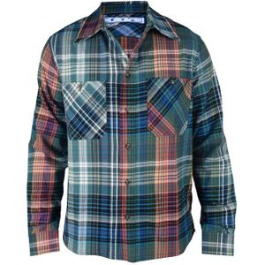 Off-White - Geruit Overhemd - Blauw