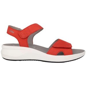 Mephisto - Tany - Sandalen - Rood - Nubuck Leer