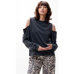 Catwalk Junkie - Faded Dark Grey - Longsleeve - Open Shoulder