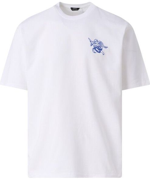 Denham - Cherub T-shirt - Wit - Katoen