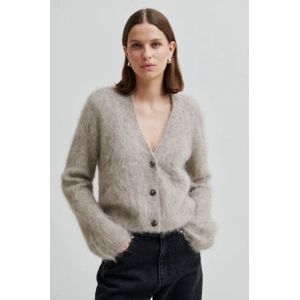 Second Female - Karla Knit Cardigan - Pumice - Vest