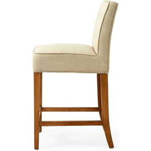 Rivièra Maison Cape breton counter stool lin flax