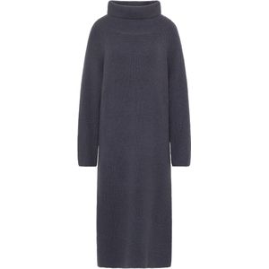 RISA gebreide jurk met lange mouwen midi lymoa