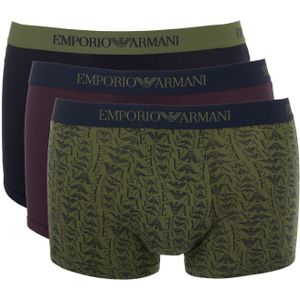 Emporio Armani - Boxershorts - 3-pack - Effen en Patroon