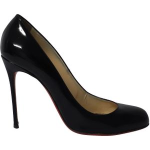 Christian Louboutin Eenvoudige Pumps in Zwart Patentleer
