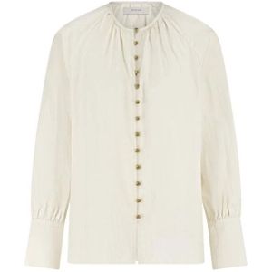 NUKUS - Blouse Sterre Knoopjes - Wit