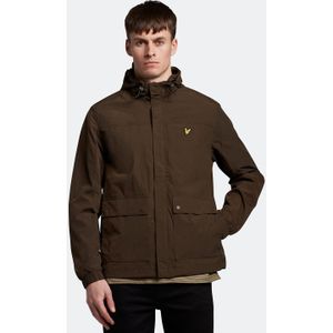 Lyle & Scott - Hooded Pocket Jacket - Olijfgroen - Tussenjas