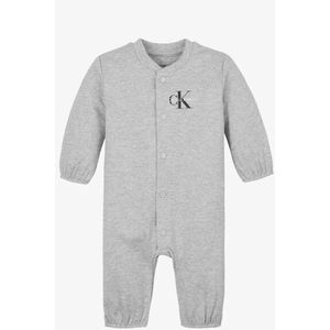 Calvin Klein - Werkoverall - Grijs/Zwart - Sweatstof - Lange Mouw