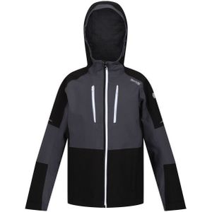 Regatta - Kleurenblok Regenjas - Blauw - 100% Polyester - Ademend