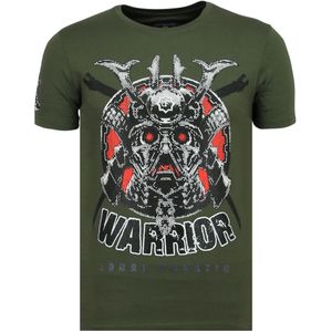 Local Fanatic Savage samurai print t-shirt