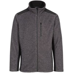 Trespass - Farantino Fleece Jacket - Blauw - 100% Polyester - Lange Mouwen