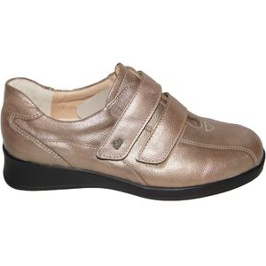 Finn Comfort - 3558 Nairobi - Klittenbandschoenen - Zwart - Leer