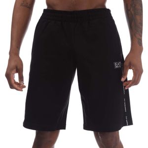 Emporio Armani - EA7 Logo Tape - Korte Broeken - Zwart