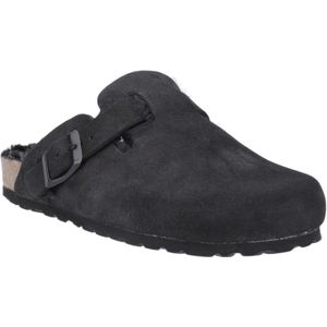 Hush Puppies - Jade - Leren Muiltjes - Zwart