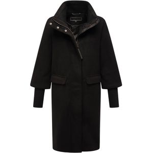 NAVAHOO - Polarblüte 14 - Tussenmantel - Zwart