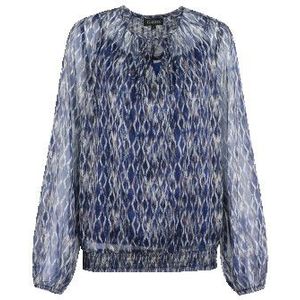 G-Maxx - Erynn Blouse - Midnight Blue - 100% Viscose - Losvallend Model