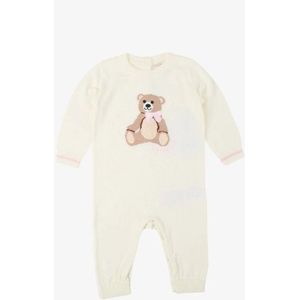 Guess - Boxpakje - Creme - Met Opdruk Bruine Beer Met Roze Strik