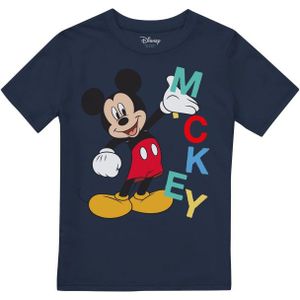 Disney Jongens mickey mouse tekst t-shirt