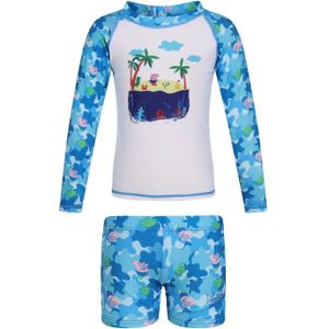 Regatta - Peppa Pig - Badpak - Aqua - Lange Mouwen