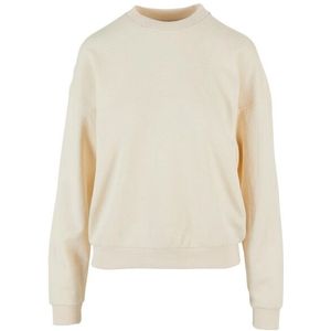 Urban Classics Dames terrycloth crew hals oversized sweatshirt