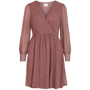 Vila Visolly l/s wrap dress/su