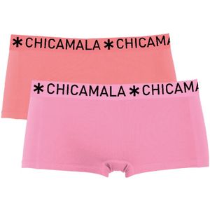 Muchachomalo Meisjes 2-pack boxershorts effen