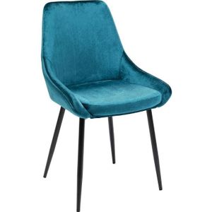 Kare Design Kare eetkamerstoel east side bluegreen