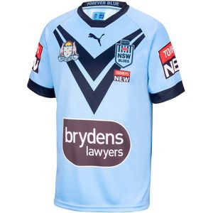 Puma - NSW Blues Replica Jersey - Korte Mouw - Blauw - Dames Rugby T-shirt