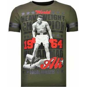 Local Fanatic Greatest of all time ali t-shirt