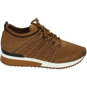 La Strada Tan/silver knitted 2100011-4526 tan