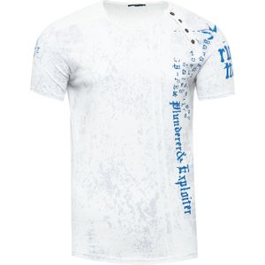 Rusty Neal - T-shirt - Normale Pasvorm - Ronde Hals - Katoen