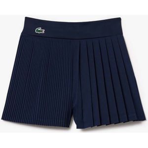 Lacoste - Sport - Geplooide Gevoerde Tennisshort - Blauw