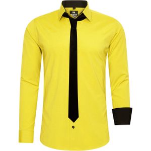 Set van 2 overhemden met stropdas