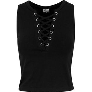 Urban Classics Dames lace up gewaad top