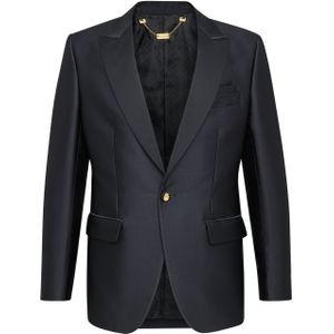Billionaire - Blazer Crest - Heren Blazer - Zwart - Polyester
