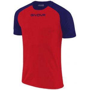 Givova - Unisex Capo Interlock T-shirt - 100% Polyester - Korte Mouwen