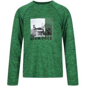 Regatta - Burnlee - T-shirt - Marl - Kinderen - Grafisch Print