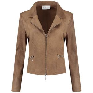 Helena Hart Zipper biker 7288 camel