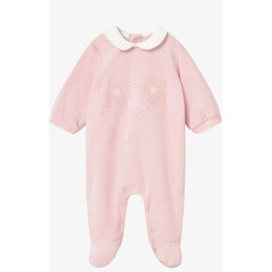 Mayoral - Velour Boxpakje - Natural - Meisjes