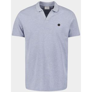 No Excess - Polo - Blauw - Korte Mouw - Model 27390262/130