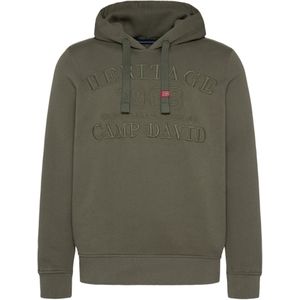 Camp David - Hoodie - Zwart