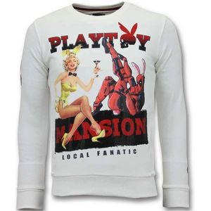 Local Fanatic Sweater the playtoy mansion
