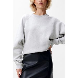 Catwalk Junkie 2402041007 relaxed raglan sleeve sweater with strass