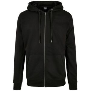 Urban Classics Heren basic badstof full zip hoodie